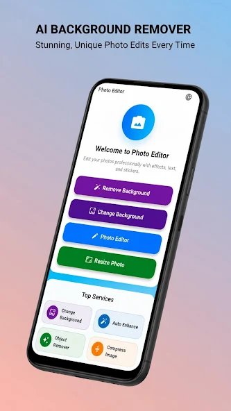 AI Background Eraser preview